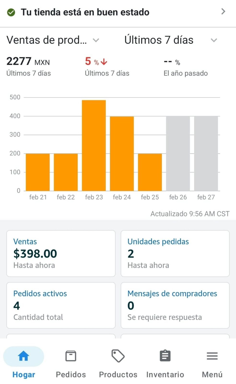 Captura compartida por un alumno de Amazon All Inclusive dentro de la comunidad