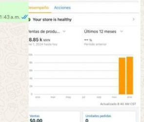 Captura compartida por un alumno de Amazon All Inclusive dentro de la comunidad